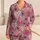 Mauve Pink Heart Color Block Style For Cozy Lounging And Romantic Gift Giving At Home Satin Pajamas Set - 1