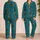 Lake Teal Otter Ripple Water Scene For Cozy Lounging And Relaxed Everyday Comfort Satin Pajamas Set - 2