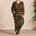 Retro Mushroom Forest Garden, Whimsical Woodland Style for Cozy Everyday Lounging Satin Pajamas Set - 4