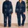 Nautical Explorer Midnight Navy Sea Captain Gift For Cozy Seafaring Comfort Lovers Satin Pajamas Set - 2