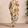 Whipped Coffee, Cream Puff, and Candy Cane Motifs for Cozy Cafe Nights, Women Gift Satin Pajamas Set - 4