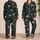 Plus Size Dark Gothic Skull And Ghost Hand Night Look For Halloween Nights Women Satin Pajamas Set - 2