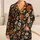 Retro Folk Flowers And Mushrooms For Cozy Lounge Nights And Relaxed Mornings For Women Satin Pajamas Set - 1
