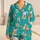 Cute Easter Bunny And Carrot Motifs For Cozy Easter Morning And Spring Sleepwear Lovers Satin Pajamas Set - 1