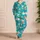 Cute Easter Bunny And Carrot Motifs For Cozy Easter Morning And Spring Sleepwear Lovers Satin Pajamas Set - 4