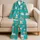 Cute Easter Bunny And Carrot Motifs For Cozy Easter Morning And Spring Sleepwear Lovers Satin Pajamas Set - 5