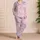Kawaii Bunny Nurse And Medicine Motifs For Cozy Recovery Nights And Self Care Gifts Satin Pajamas Set - 4