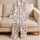 Kawaii Nurse Heart And Medicine Motifs For Cozy Self-Care Gifts For Healthcare Workers Satin Pajamas Set - 5
