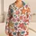 Colorful Starfish And Seashell Beachwear For Coastal Getaways And Seaside Lovers Satin Pajamas Set - 1