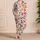 Colorful Starfish And Seashell Beachwear For Coastal Getaways And Seaside Lovers Satin Pajamas Set - 4
