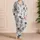 Vintage Navy Sea Stars, Seahorses And Shells For Coastal Lounging And Beach Gifts Satin Pajamas Set - 4