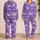 Floral Unicorn Watercolor Sleepwear For Magical Cozy Nights And Dreamy Lounging Satin Pajamas Set - 2