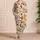 Vintage Autumn Mushrooms And Maple Leaves For Cozy Fall Lounging Women Satin Pajamas Set - 4