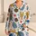 Coastal Lobster Octopus Shell Motif For Beach Vacations And Nautical Style Satin Pajamas Set - 1