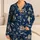 Vintage Nautical Dolphins Sailboats And Compass Motifs For Coastal Home Lounging Women Satin Pajamas Set - 1