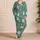 Cheerful Easter Bunny Carrot And Egg Motifs for Springtime Cozy Holiday Lounging Satin Pajamas Set - 4