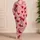 Red Hearts On Blush Pink For Valentine's Day Sleepwear And Cozy Romantic Nights Satin Pajamas Set - 4