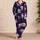 Ivory Skull And Crossbones Gothic Motifs For Halloween Nights And Cozy Horror Fans Satin Pajamas Set - 4
