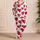 Raspberry Red Hearts For Valentine's Day Lounging And Cozy Nighttime Gifts For Her Satin Pajamas Set - 4