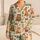 Woodland Fox Rabbit Bear Deer Owl Cozy Bedtime Loungewear For Nature Loving Adults Satin Pajamas Set - 1