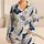 Navy Hibiscus Surfboard Coastal Loungewear For Beach Vacations And Resort Weekends Satin Pajamas Set - 1