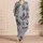 Undead Mummy Horror Comic For Halloween Lounging And Spooky Gothic Horror Night Owls Satin Pajamas Set - 4
