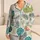 Tropical Monstera And Palm Leaves For Relaxing Resort Evenings And Vacation Lounging Satin Pajamas Set - 1
