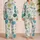 Tropical Monstera And Palm Leaves For Relaxing Resort Evenings And Vacation Lounging Satin Pajamas Set - 2