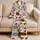 Chocolate Donuts, Raspberries And Blueberries For Cozy Sleep And Lounge Gifts For Women Satin Pajamas Set - 5