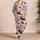 Chocolate Donuts, Raspberries And Blueberries For Cozy Sleep And Lounge Gifts For Women Satin Pajamas Set - 4