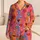 Colorful Hand Drawn Hearts for Cozy Sleepovers, Lounging, and Valentine's Day Gifts Satin Pajamas Set - 1