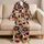 Abstract Heart Motifs for Valentine’s Day Cozy Nights and Thoughtful Gifts for Women Satin Pajamas Set - 5
