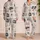 Sleepy Cat Faces And Curled Kitties For Cozy Nights, Relaxing At Home, And Cat Lovers Satin Pajamas Set - 2