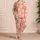 Cupcake Cherry Dessert Motif for Cozy Bedtime, Lounge Lovers and Sweet Treat Fans Satin Pajamas Set - 4