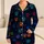 Colorful Dog Paw Motifs And Celestial Stars For Cozy Evening Lounging With Dog Lovers Satin Pajamas Set - 1