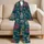 Colorful Mosaic Owls For Cozy Sleepwear And Lounge Lovers Satin Pajamas Set - 5