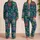 Colorful Mosaic Owls For Cozy Sleepwear And Lounge Lovers Satin Pajamas Set - 2