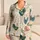 Mid Century Farm Chickens For Cozy Country Sleepwear And Relaxing Lounging Satin Pajamas Set - 1