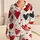 Red Cherry And Black Painted Hearts For Cozy Valentine Evenings And Relaxed Style Satin Pajamas Set - 1