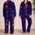 Colorful Skull Motif For Gothic Sleepwear Lovers And Alternative Style Satin Pajamas Set - 2