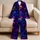 Colorful Skull Motif For Gothic Sleepwear Lovers And Alternative Style Satin Pajamas Set - 5