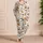 Smiling Coffee Cups Croissants And Beans For Cozy Cafe Mornings And Dessert Lovers Satin Pajamas Set - 4