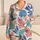 Tropical Monstera Leaves and Citrus for Coastal Lounging and Relaxed Weekends At Home Satin Pajamas Set - 1