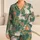 White Easter Rabbits And Decorated Eggs For Springtime Lounging And Holiday Gifts Satin Pajamas Set - 1