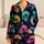 Candy Color Pop Art Skulls for Halloween Lounge Nights and Gothic Style Enthusiasts Satin Pajamas Set - 1