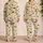Woodland Mushroom And Botanical Motif for Cozy Autumn Lounging and Weekend Relaxing Satin Pajamas Set - 2
