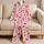 First Aid Hearts, Medicine Bottles And Capsules For Cozy Valentine's Day Lounging Satin Pajamas Set - 5