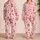 First Aid Hearts, Medicine Bottles And Capsules For Cozy Valentine's Day Lounging Satin Pajamas Set - 2