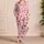 First Aid Hearts, Medicine Bottles And Capsules For Cozy Valentine's Day Lounging Satin Pajamas Set - 4