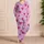 Hand Painted Raspberry Hearts For Valentine Sleepwear And Cozy Lounge Lovers Satin Pajamas Set - 4